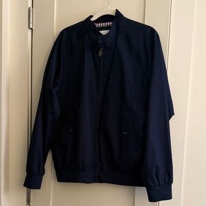 Ben Sherman Dark Blue Bomber Jacket